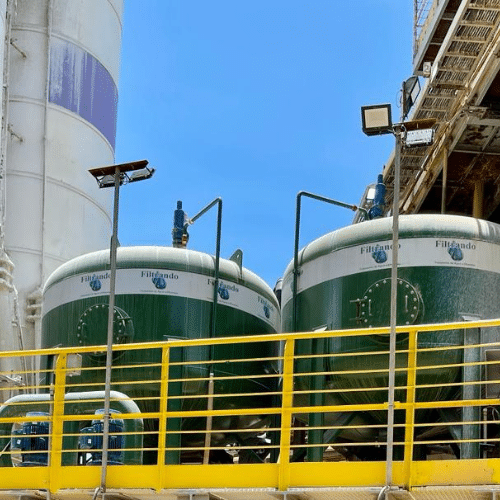 Filtração industrial de alta eficiência