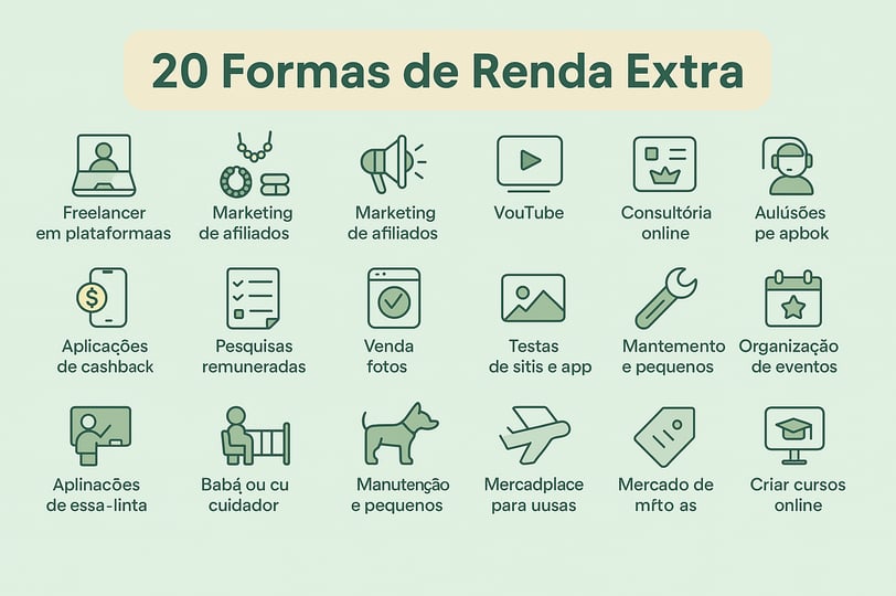 fontes de renda extra