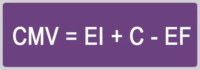 como calcular o CMV