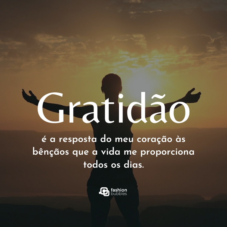 10 frases de gratidão para começar o dia