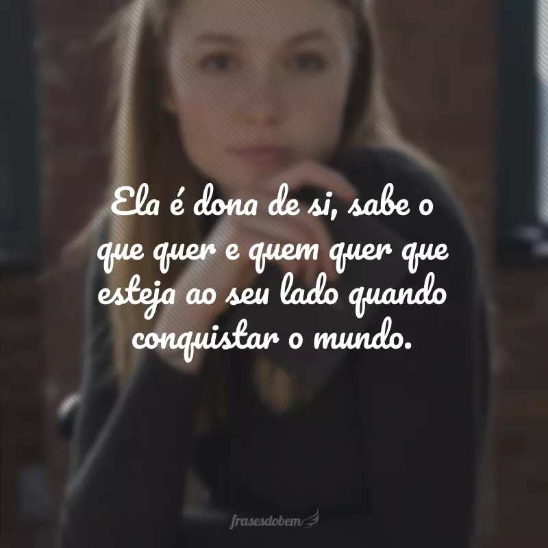 status de mulher empoderada