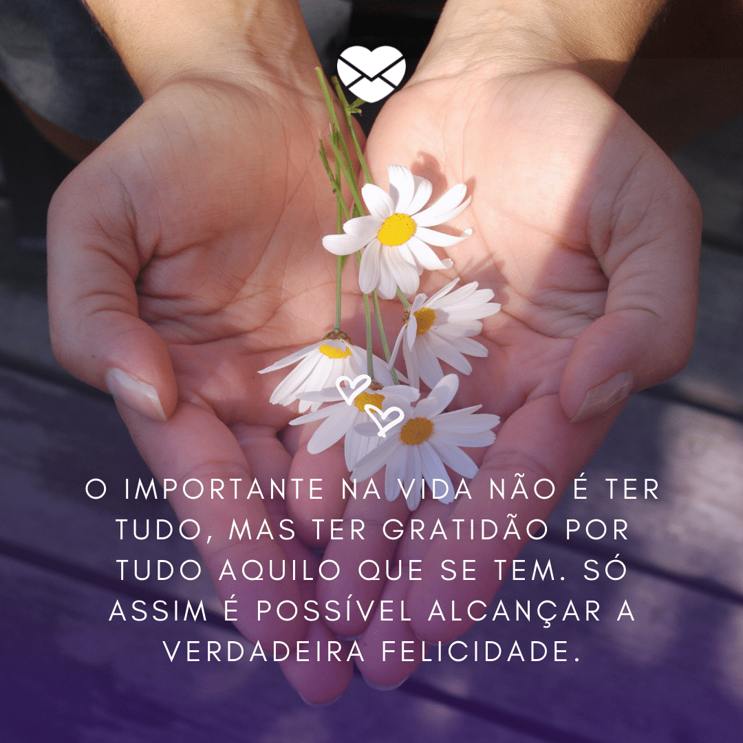 Frases de gratidão para momentos difíceis