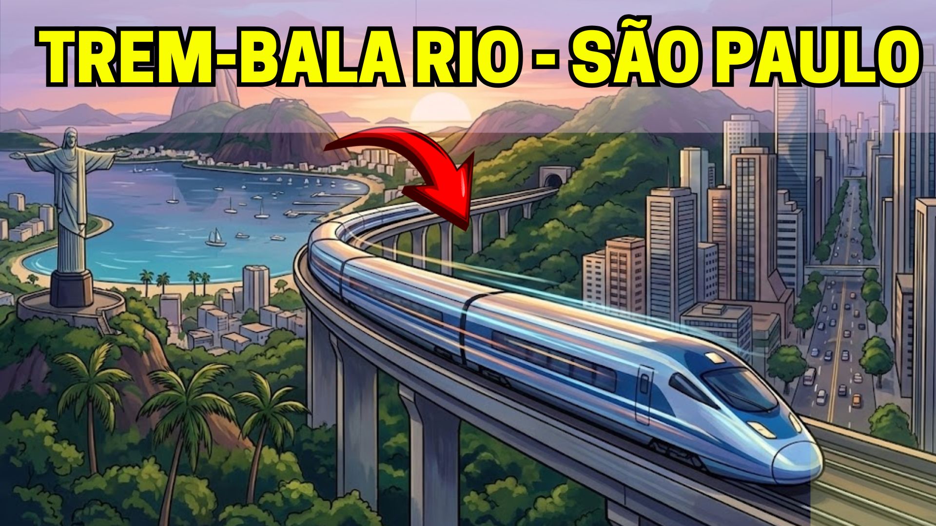 Inovação ferroviária e trens bala