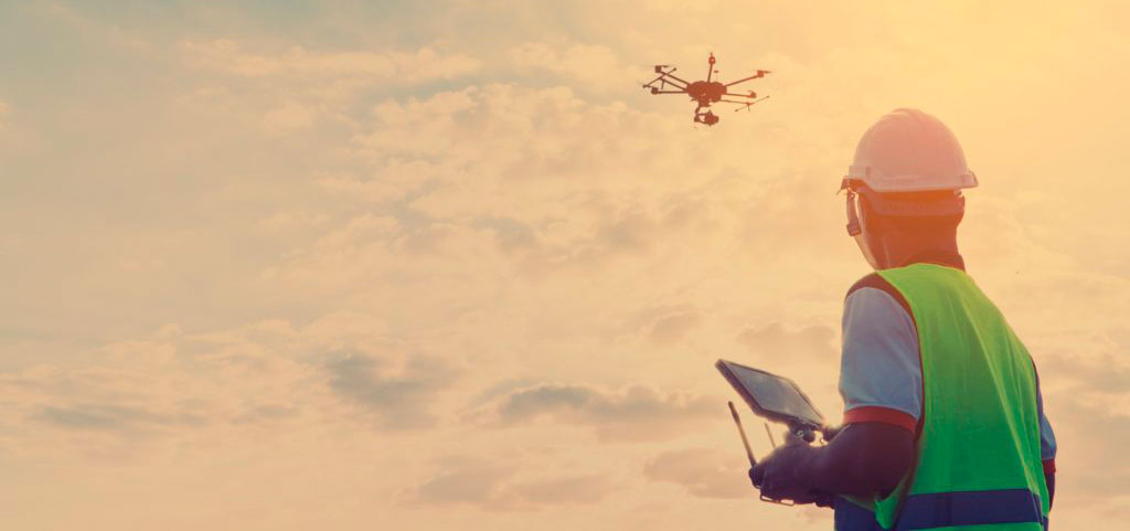 Inspeção com drones em altura