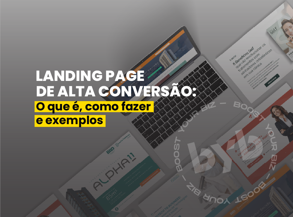 como criar landing page