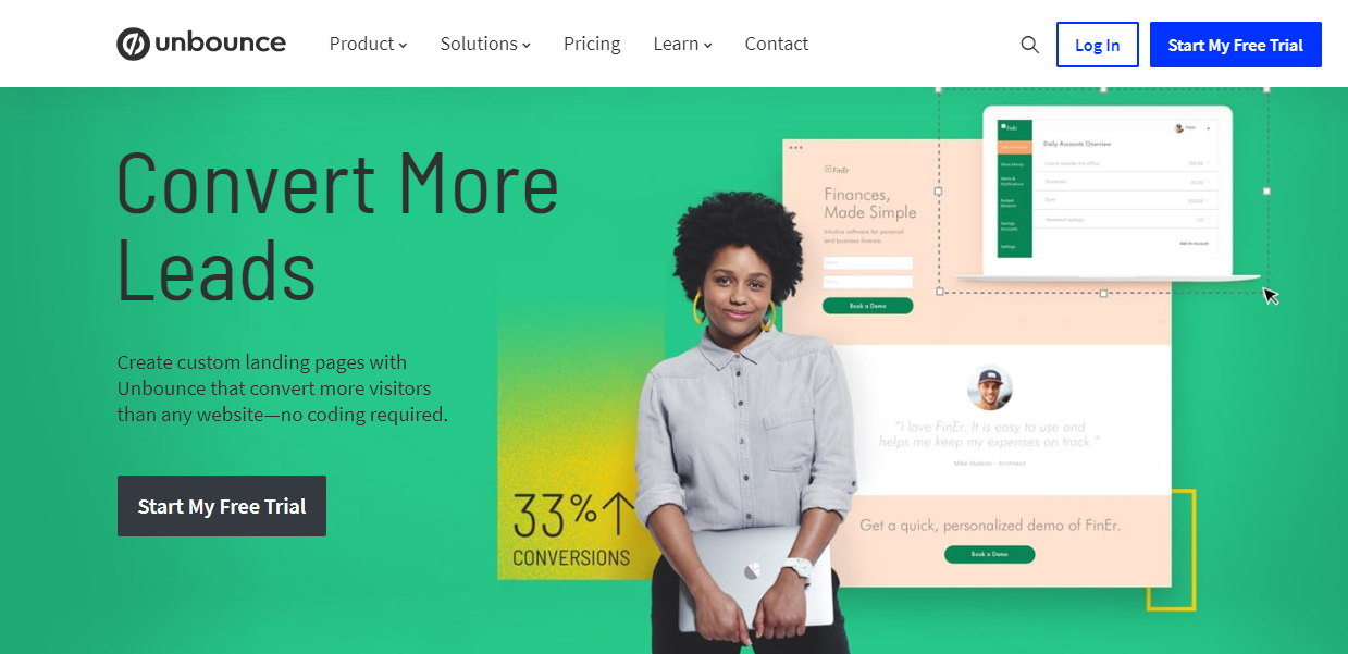 landing page de alta conversão