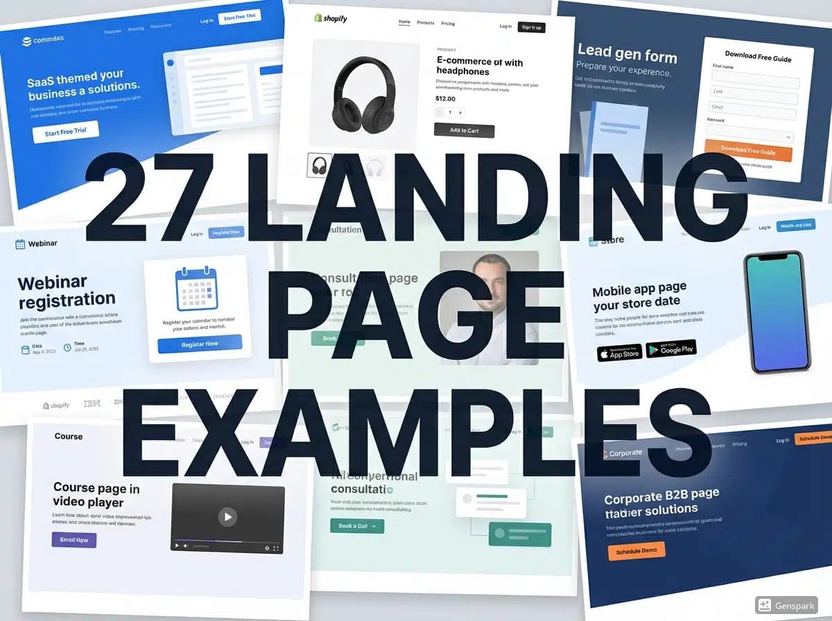 landing page para captura de leads
