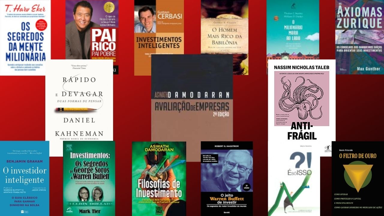 Do básico ao avançado: A jornada de aprendizado com livros de investimento