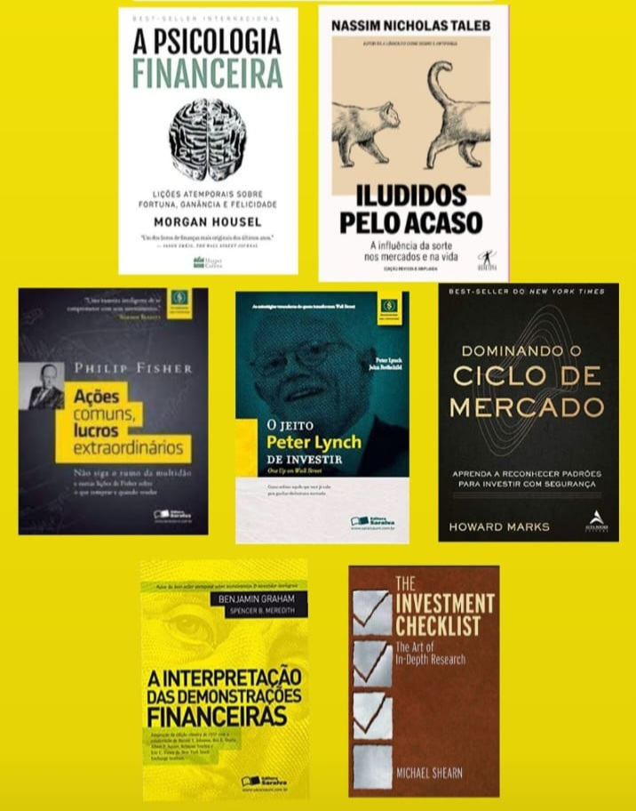 Os 5 livros essenciais para quem quer começar a investir em 2026