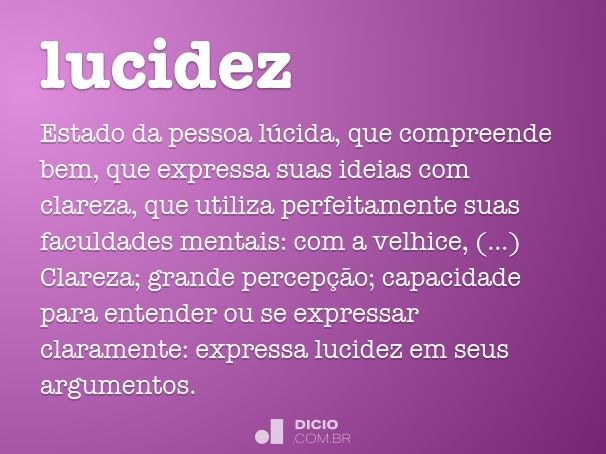 lucidez significado