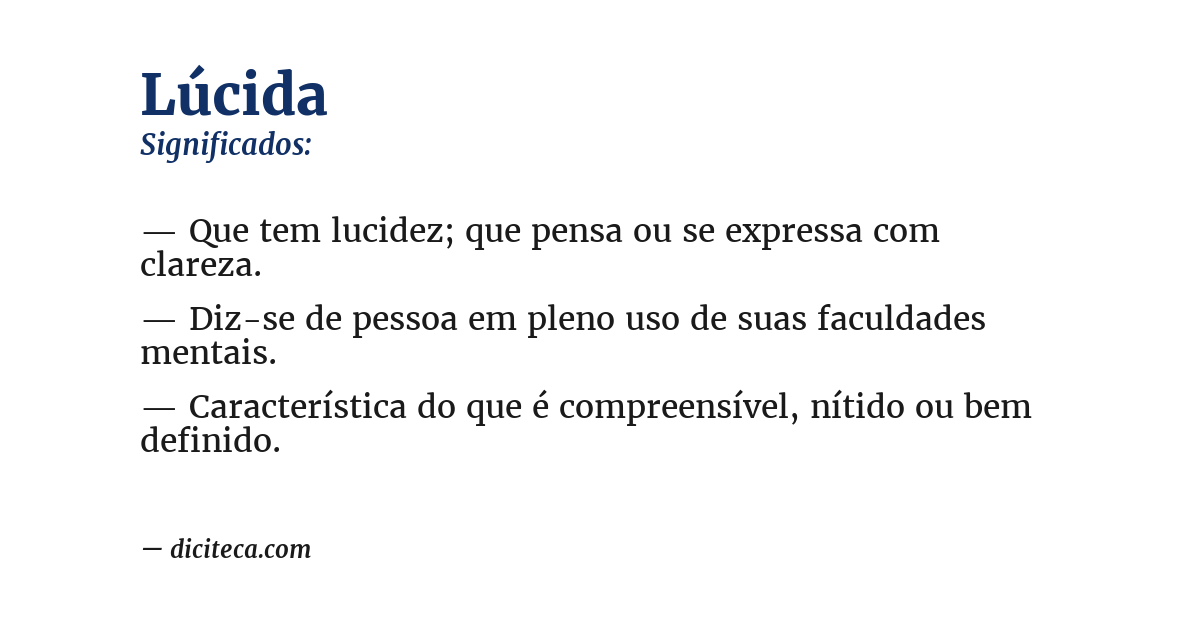 lucidez versus consciência diferença