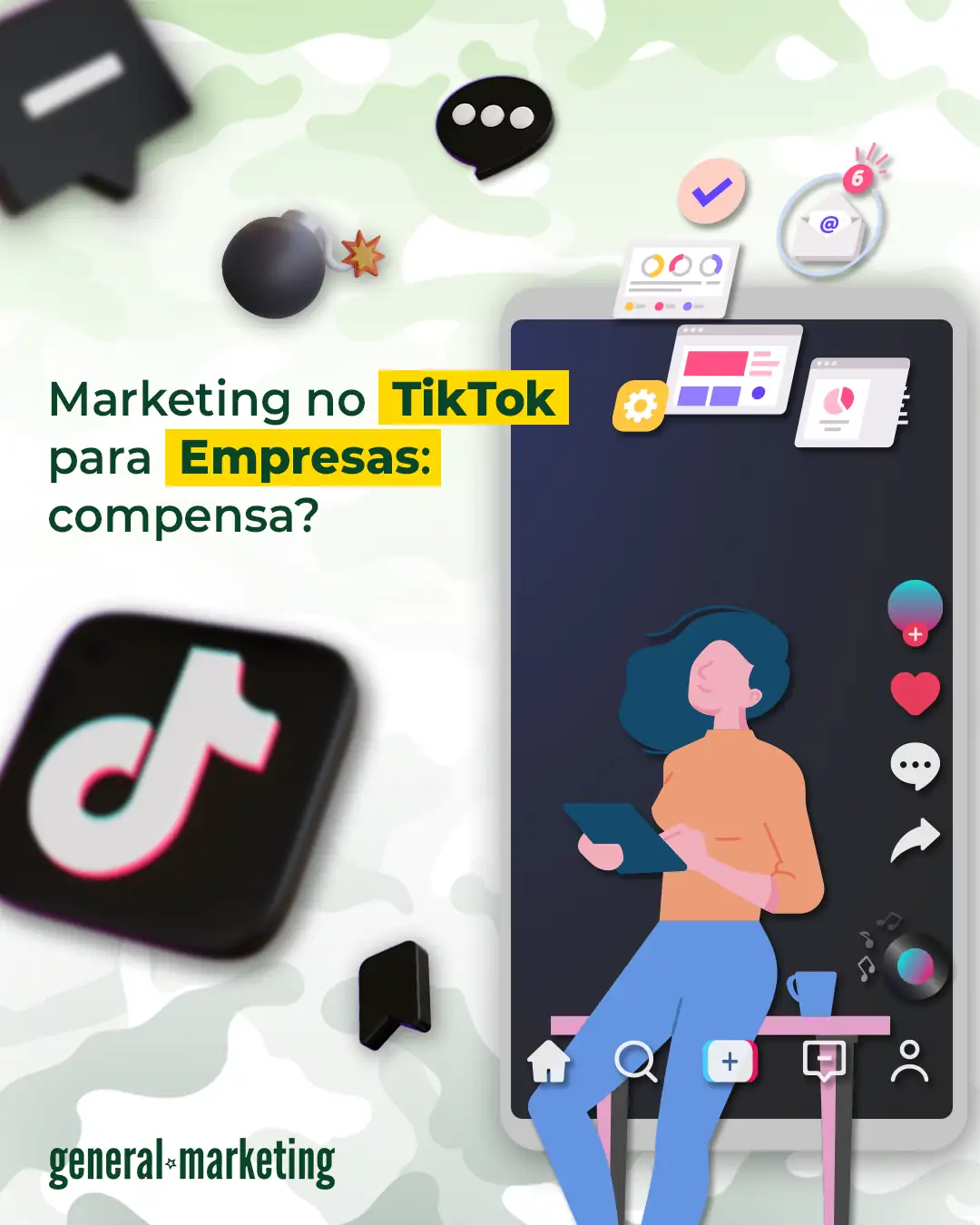 erros comuns marketing tiktok empresas evitar