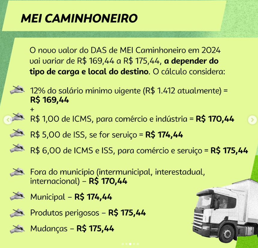 DAS MEI Caminhoneiro: Valores, Como Pagar e Benefícios em 2026