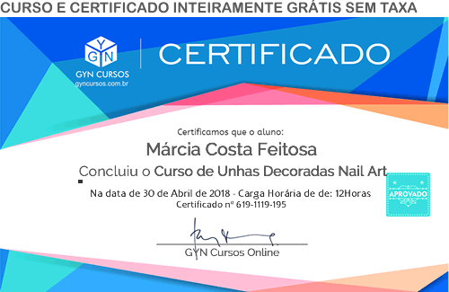 curso de unhas de gel grátis