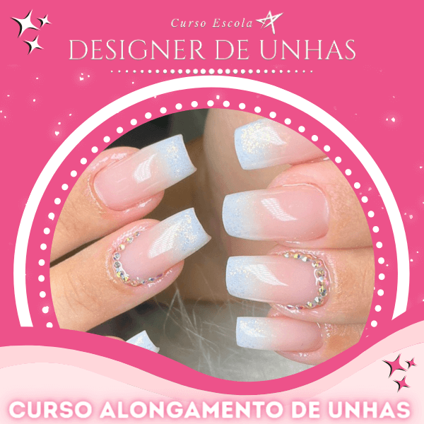 curso de alongamento de unhas com certificado grátis