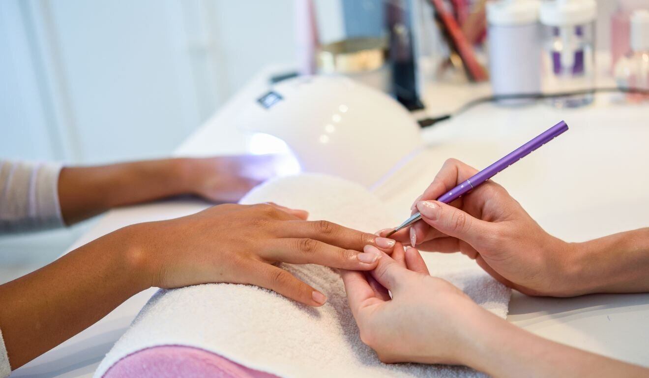 técnicas de nail art grátis