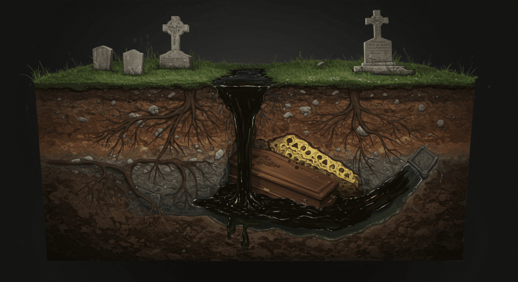 líquido de decomposição cadavérica