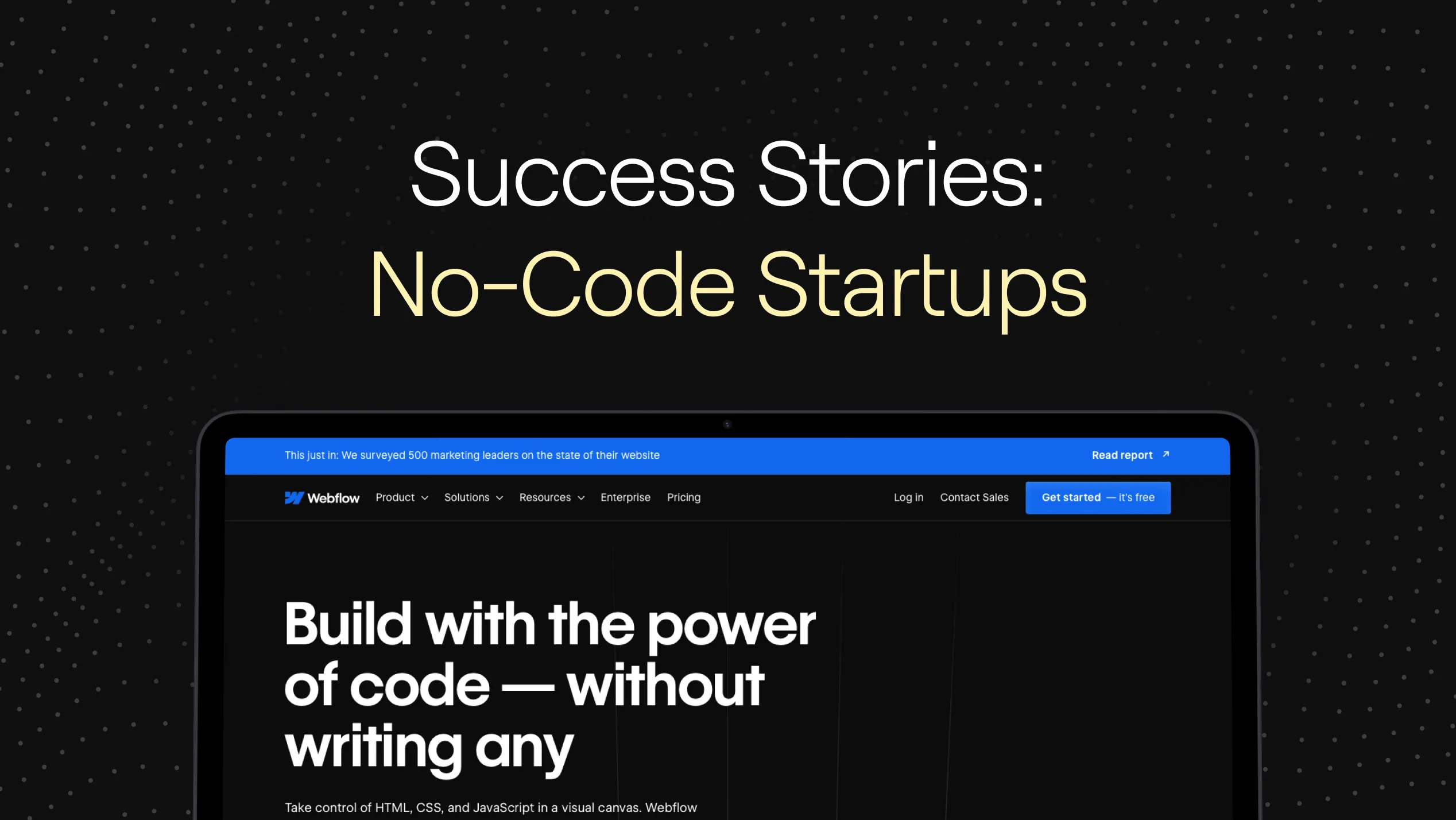 melhores ferramentas no code para startups em 2024