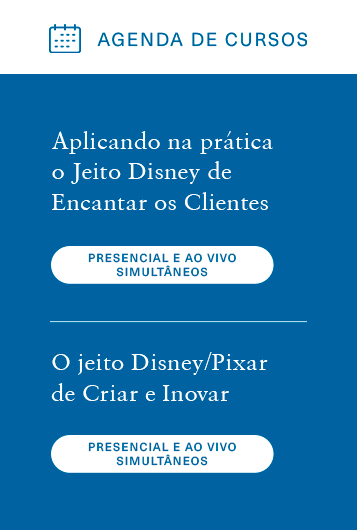 o jeito disney de encantar os clientes