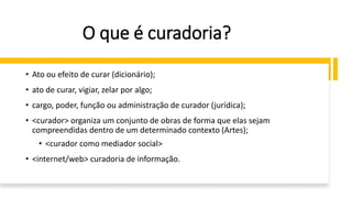 curadoria em arte