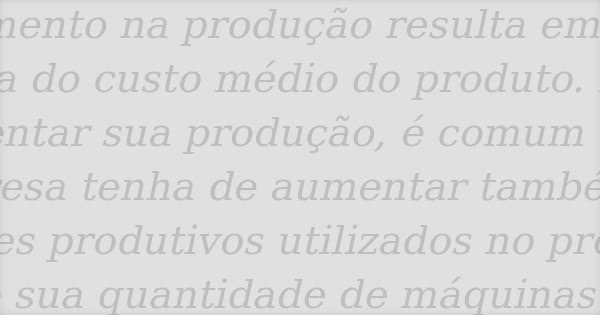 economia de escala exemplos práticos