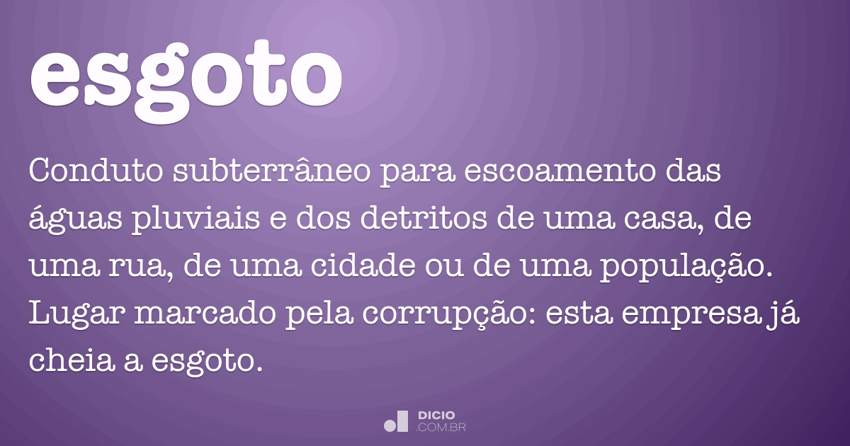 tratamento de esgoto doméstico