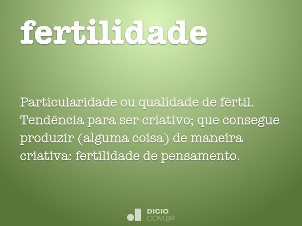 o que é fertilidade