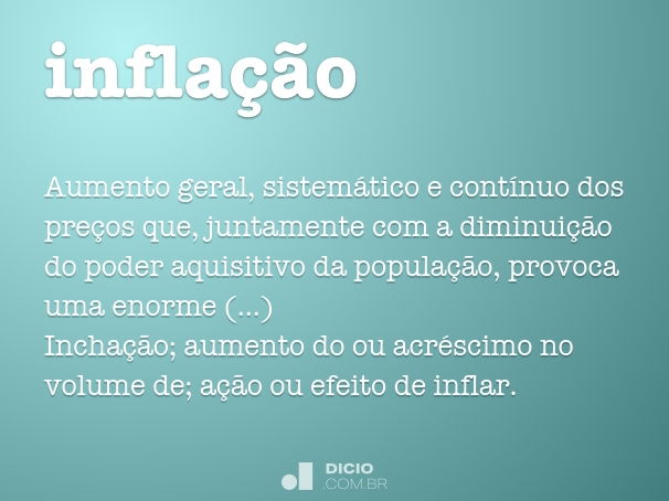 o que é inflação
