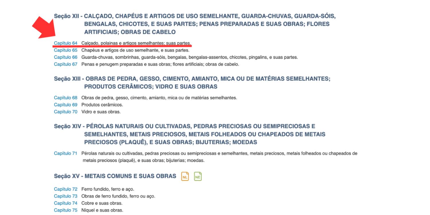 Impacto do NCM na alíquota de impostos (II, IPI, ICMS, PIS/COFINS)