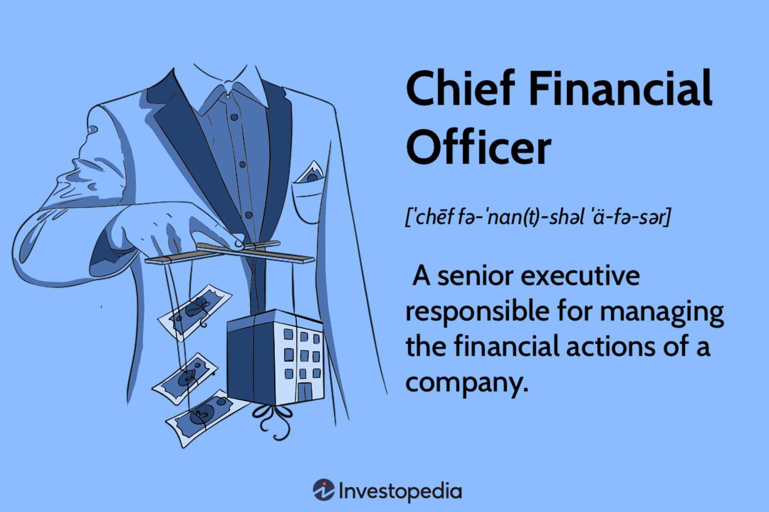 o que é o chief financial officer cfo