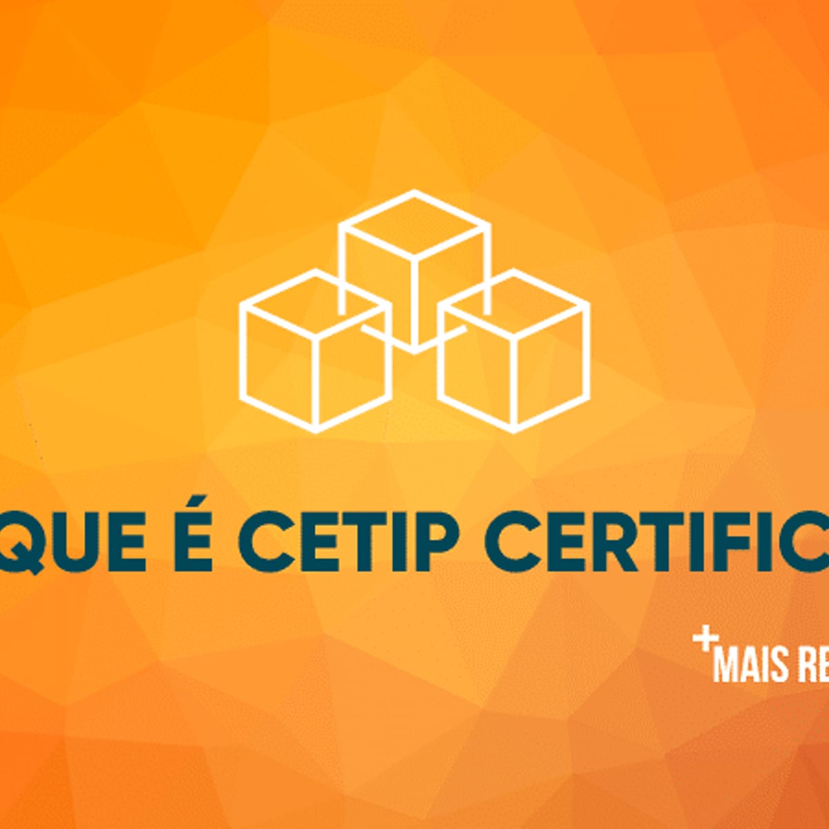 o que é o selo cetip certifica