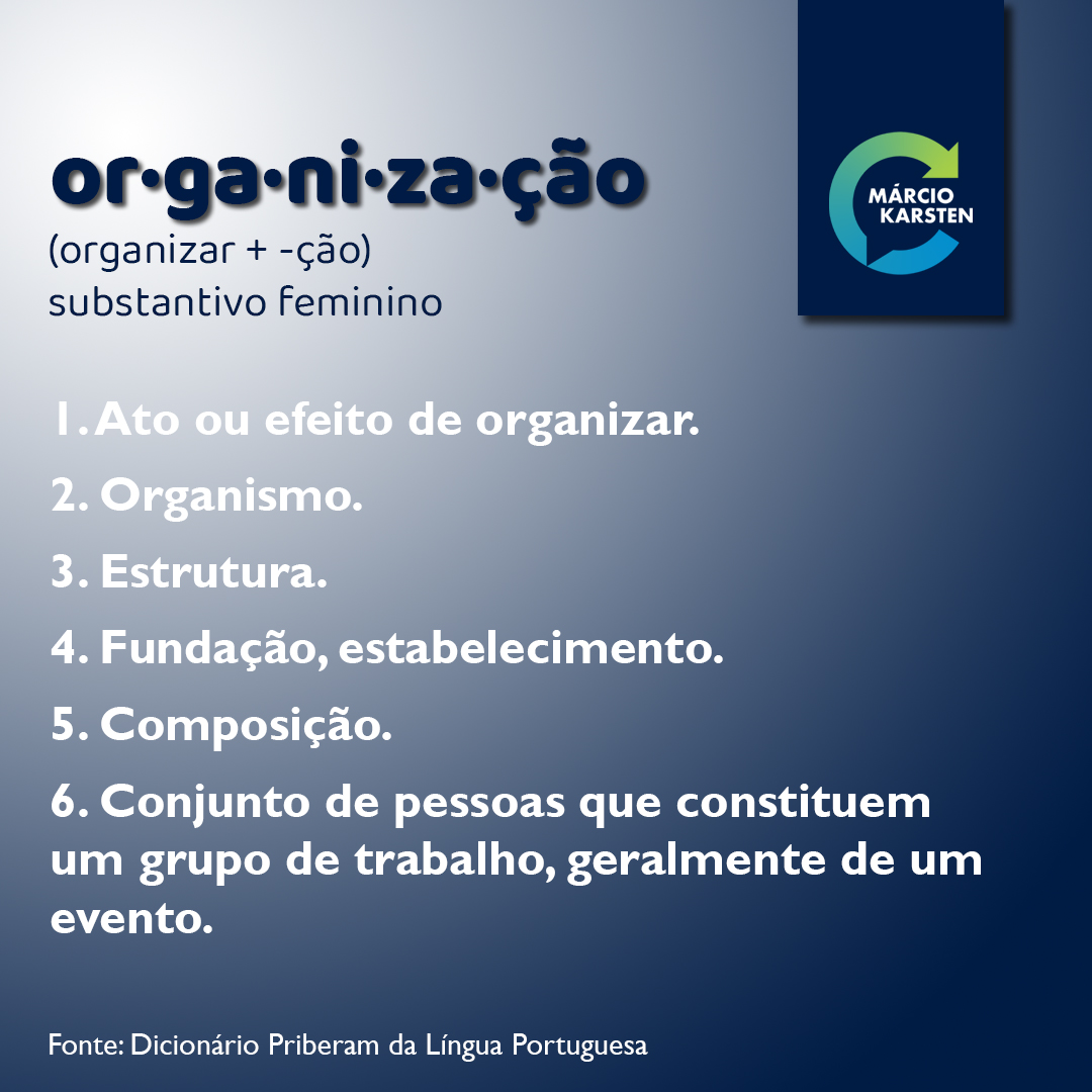 o que é ser organizado