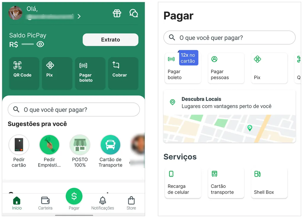 taxas de parcelamento PicPay