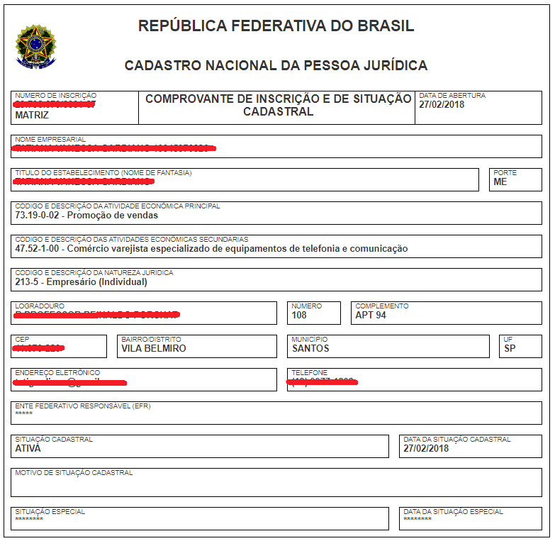 razão social MEI é o nome fantasia?