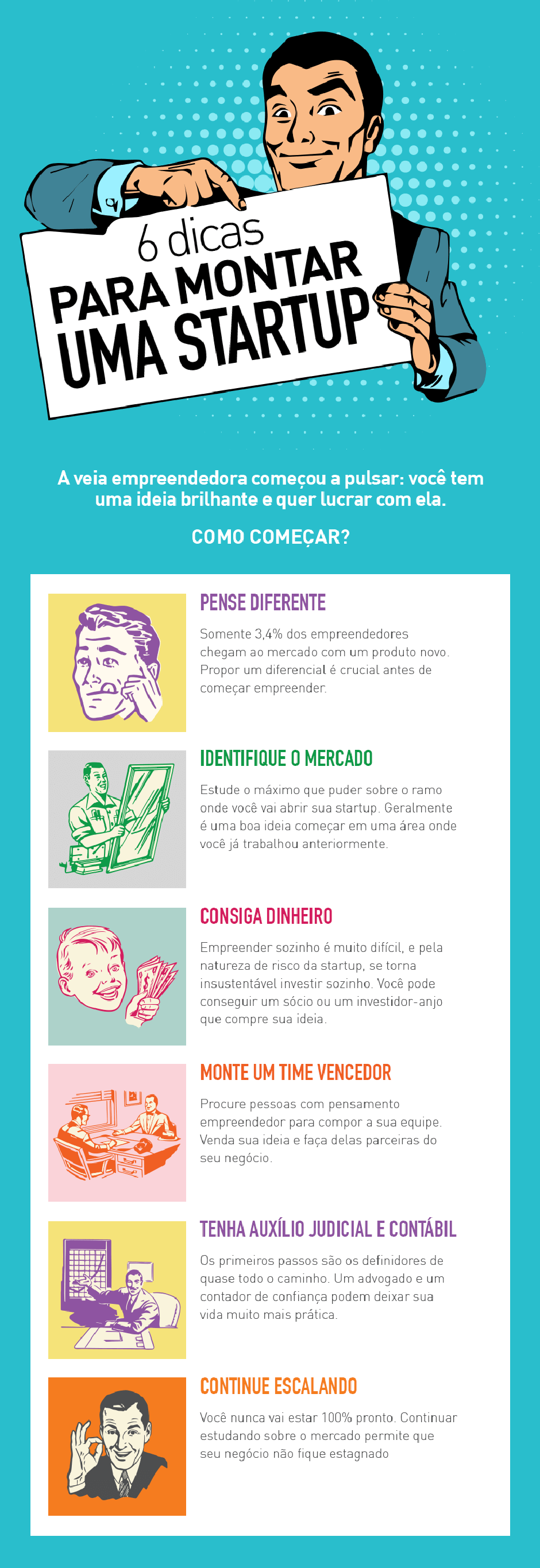 As principais características de uma startup de sucesso