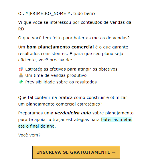 exemplos de copywriter de sucesso