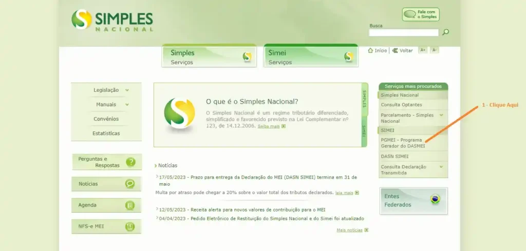 pgmei - programa gerador de das do microempreendedor individual