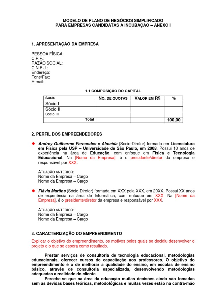 erros comuns ao fazer plano de negócios