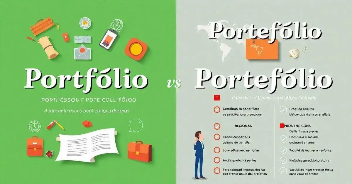 exemplos de portfólio criativo para inspirar