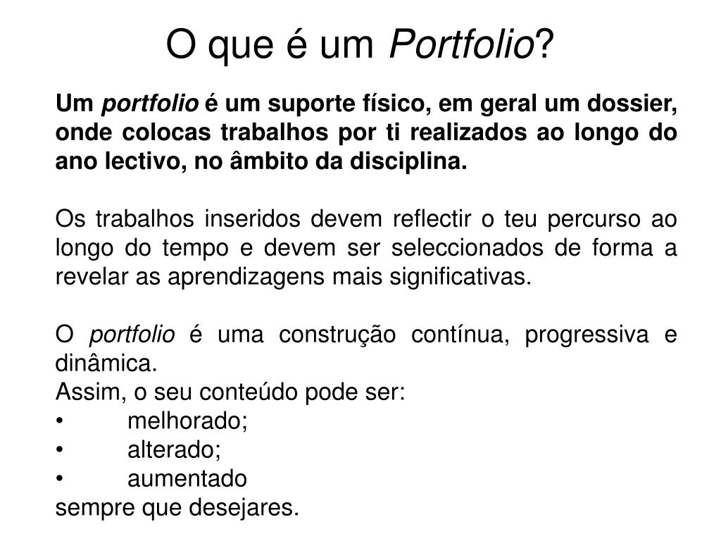 erros comuns ao montar um portfólio