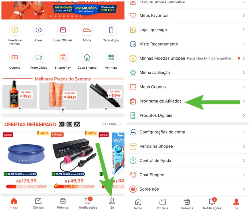 programa de criadores shopee