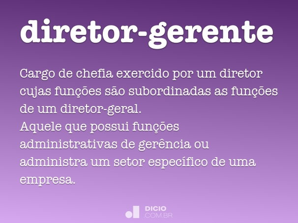 responsabilidades de um diretor