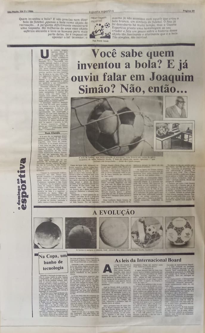 Quem Inventou A Bola De Futebol