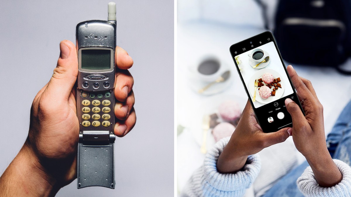 A Evolução dos Celulares: Do Tijolão ao Smartphone Moderno