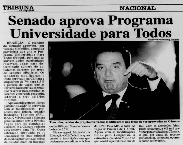 Quem Inventou O Prouni