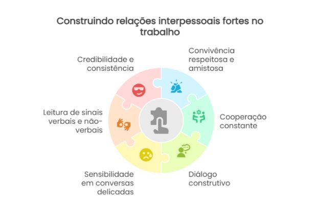 relações interpessoais no trabalho
