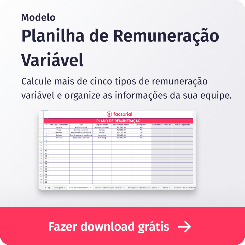 melhores programas remuneração variável empresas sucesso