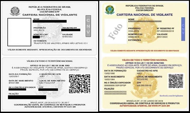 requisitos para tirar carteira nacional de vigilante