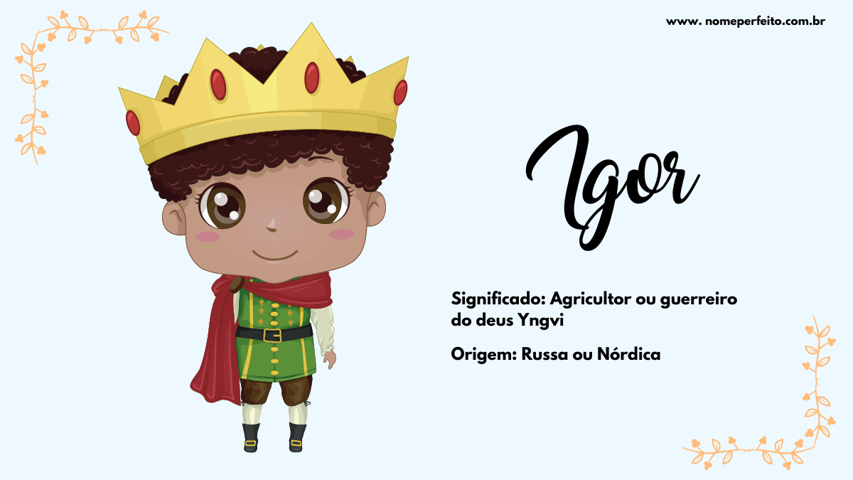 igor vs higor qual nome escolher
