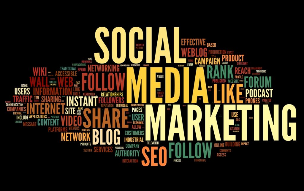 serviços de social media